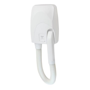 Πιστολάκι μαλλιών 18x37 cm, λευκό