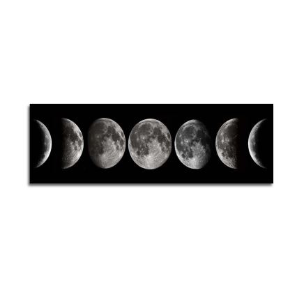Πίνακας σε καμβά 50x120 cm φάσεις του φεγγαριού