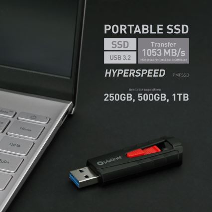 Portable SSD drive 1 TB USB 3.2 Gen2