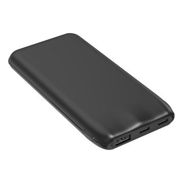 Power Bank 10000 mAh 10W Power Delivery 2xUSB-C + 1xUSB-A μαύρο