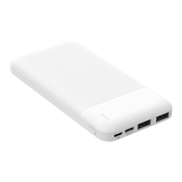 Power Bank 10000 mAh 3,7V λευκό