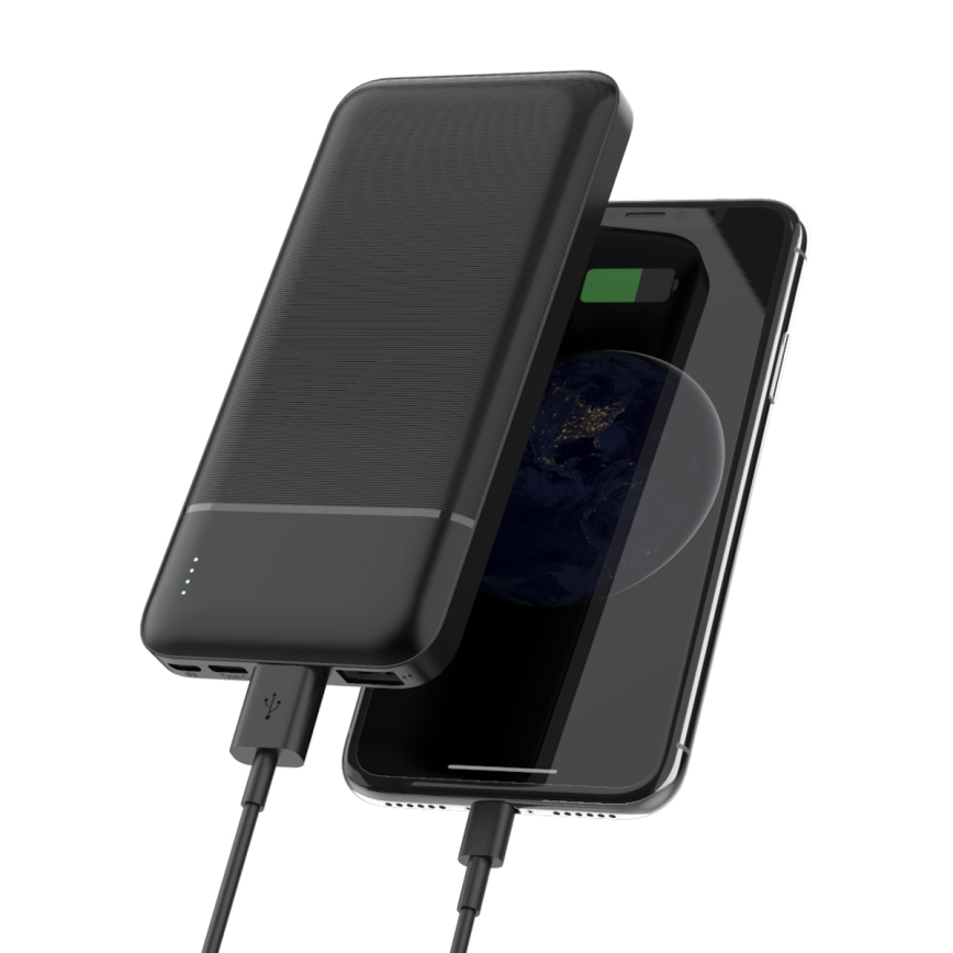 Power Bank 10000 mAh 5V μαύρο