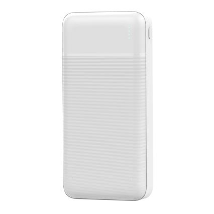 Power Bank 20000 mAh 3,7V λευκό