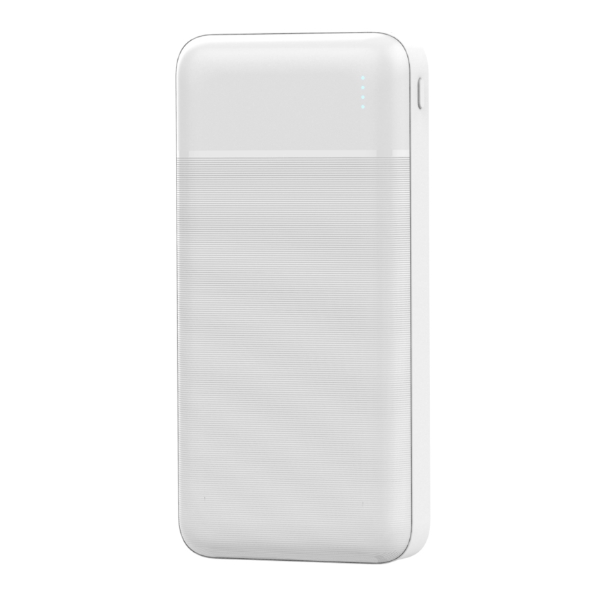 Power Bank 20000 mAh 3,7V λευκό
