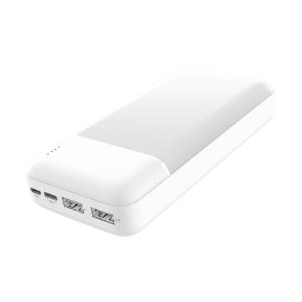 Power Bank 20000 mAh 3,7V λευκό