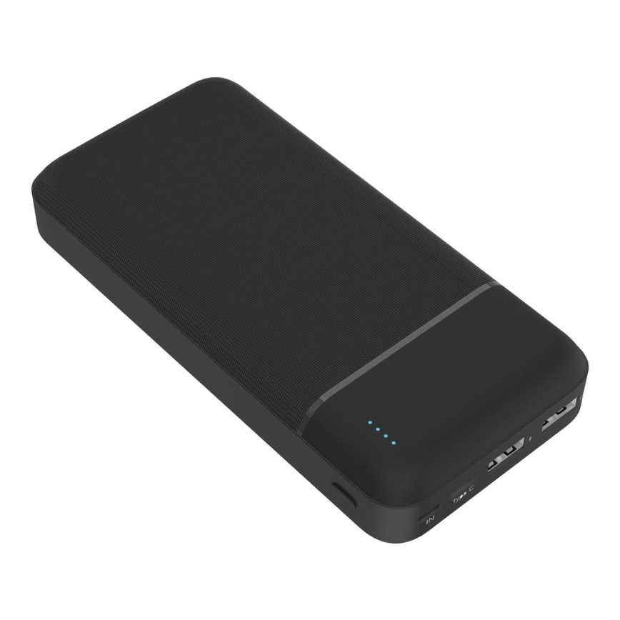 Power Bank 20000 mAh 3,7V μαύρο