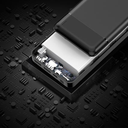 Power Bank 30000 mAh 3,7V μαύρο