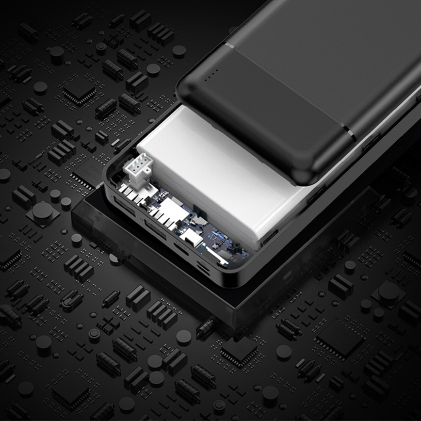 Power Bank 30000 mAh 3,7V μαύρο