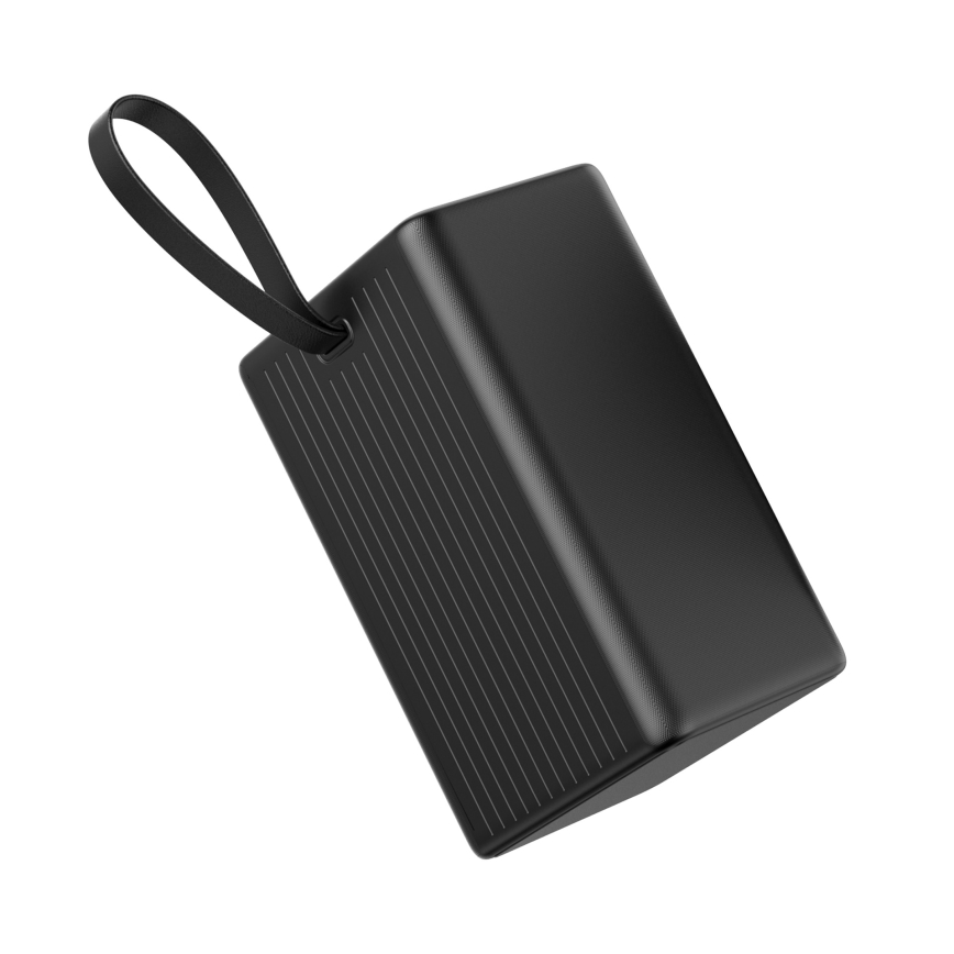 Power Bank 80000 mAh 20W Power Delivery 4xUSB-A + 2xUSB-C με LED φακό και καλώδιο USB-C 1μ μαύρο