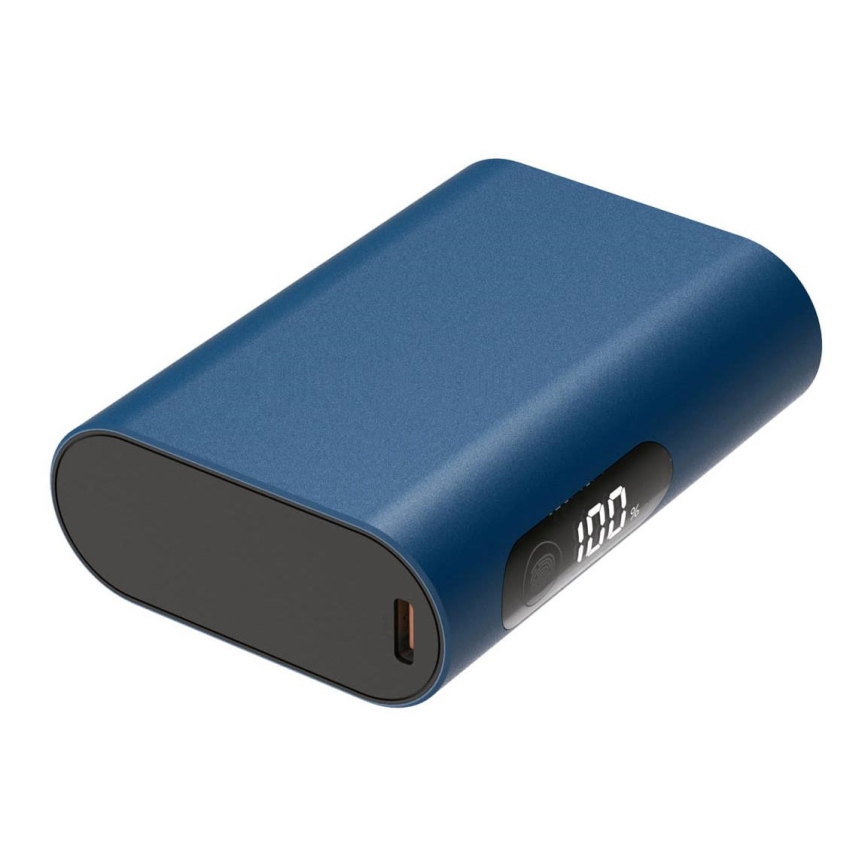 Power Bank Power Delivery 10000 mAh/22,5W/3,7V μπλε