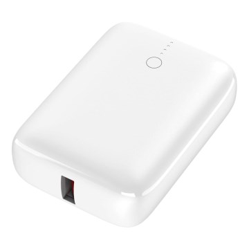 Power Bank Power Delivery Compact 10000 mAh/22,5W/3,7V λευκό