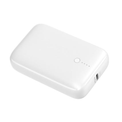 Power Bank Power Delivery Compact 10000 mAh/22,5W/3,7V λευκό