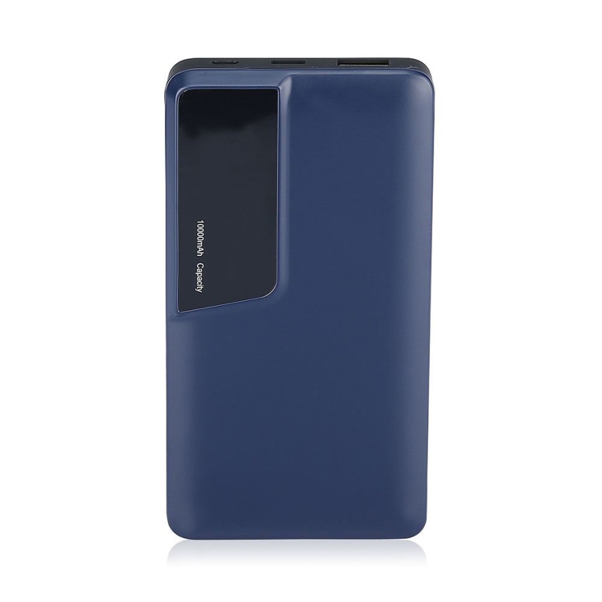 Power bank με οθόνη 10000mAh/3,7V μπλε