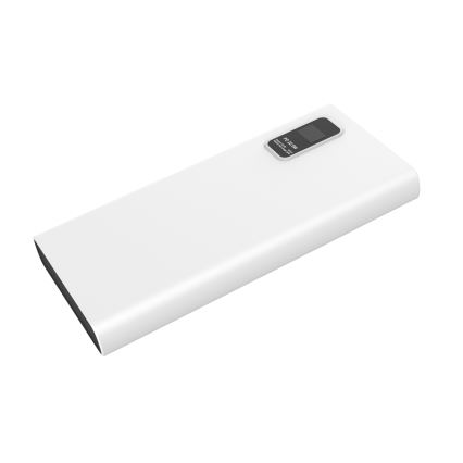 Power Bank με οθόνη LED Power Delivery 10000 mAh 3,7V λευκό