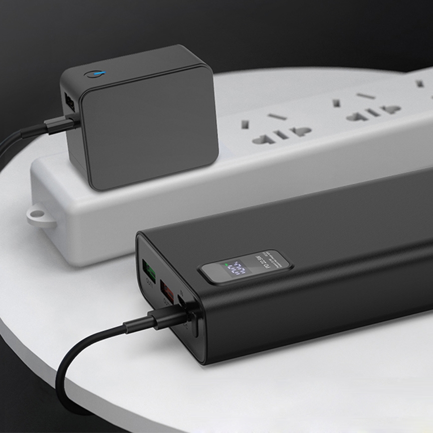Power Bank με οθόνη LED Power Delivery 20000 mAh 3,7V μαύρο