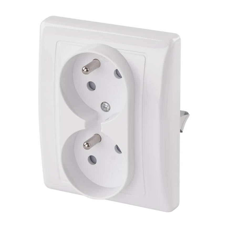 Πρίζα διπλή FRENCH 250V/16A