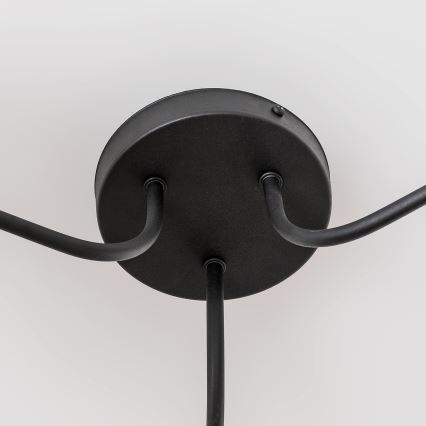 Προσαρτημένο φωτιστικό οροφής ALBA 3xE27/15W/230V, γκρι