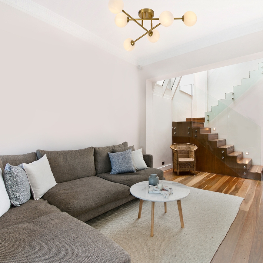 Προσαρτημένο φωτιστικό οροφής DORADO 6xG9/28W/230V χρυσό