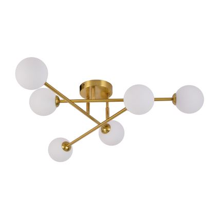 Προσαρτημένο φωτιστικό οροφής DORADO 6xG9/28W/230V χρυσό