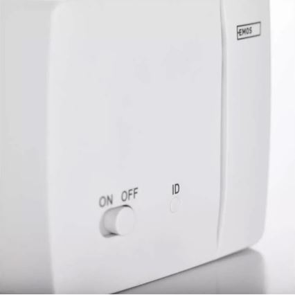 Προγραμματιζόμενος θερμοστάτης 230V+2xAA