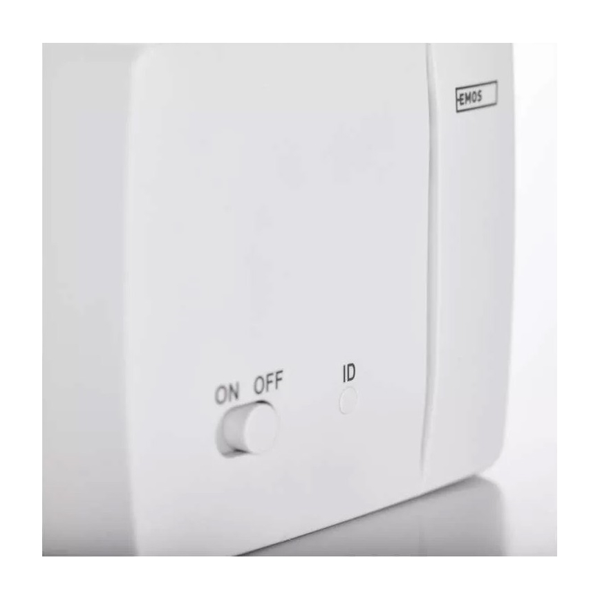 Προγραμματιζόμενος θερμοστάτης 230V+2xAA