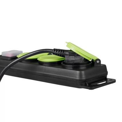 Προέκταση με διακόπτη, 3 υποδοχές, 10 m, IP44