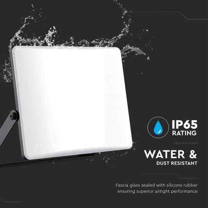 Προβολέας LED LED/100W/230V 3000/4000/6500K IP65 μαύρο