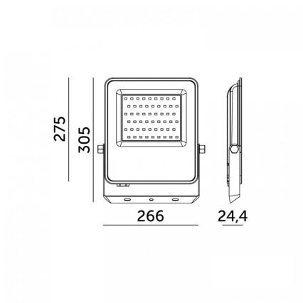 Προβολέας LED ULSAN LED/150W/230V 4000K IP65
