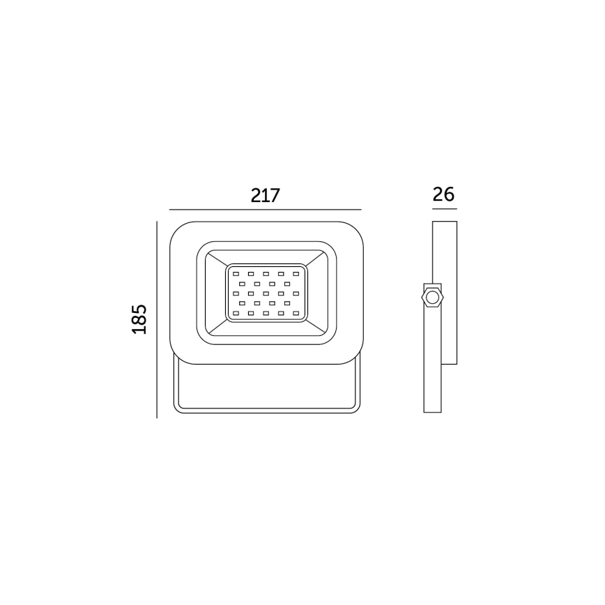 Προβολέας LED εξωτερικού χώρου LED/50W/230V 6500K IP65
