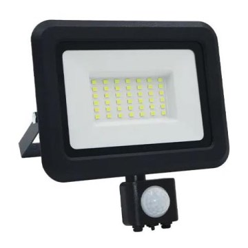 Προβολέας LED με αισθητήρα LED/30W/230V 4000K IP44