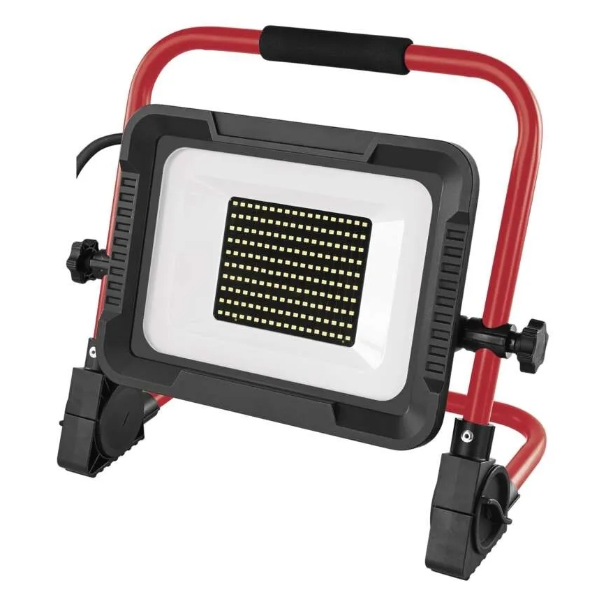 Προβολέας LED με βάση ELION LED/100W/230V 4000K IP65 κόκκινο/μαύρο