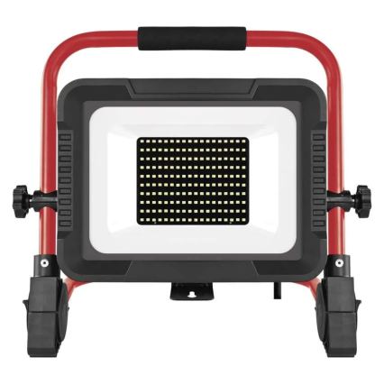 Προβολέας LED με βάση ELION LED/100W/230V 4000K IP65 κόκκινο/μαύρο