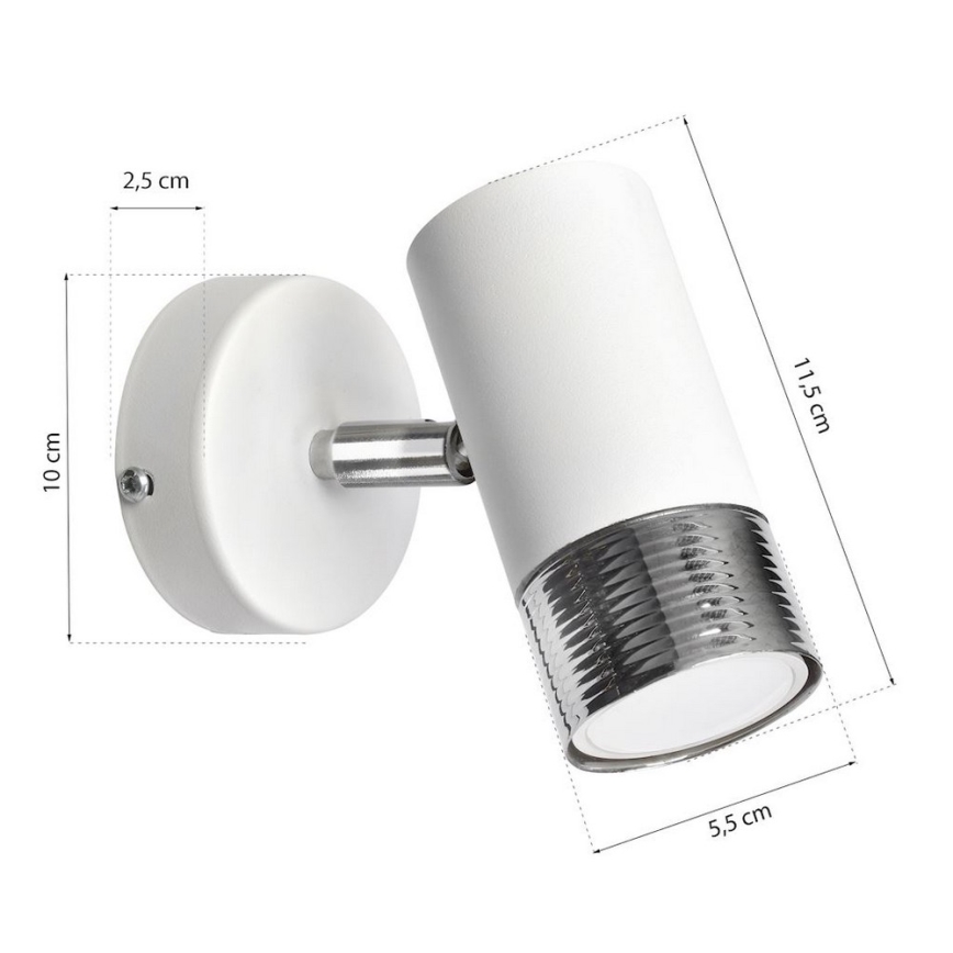 Προβολέας τοίχου DANI 1xGU10/8W/230V