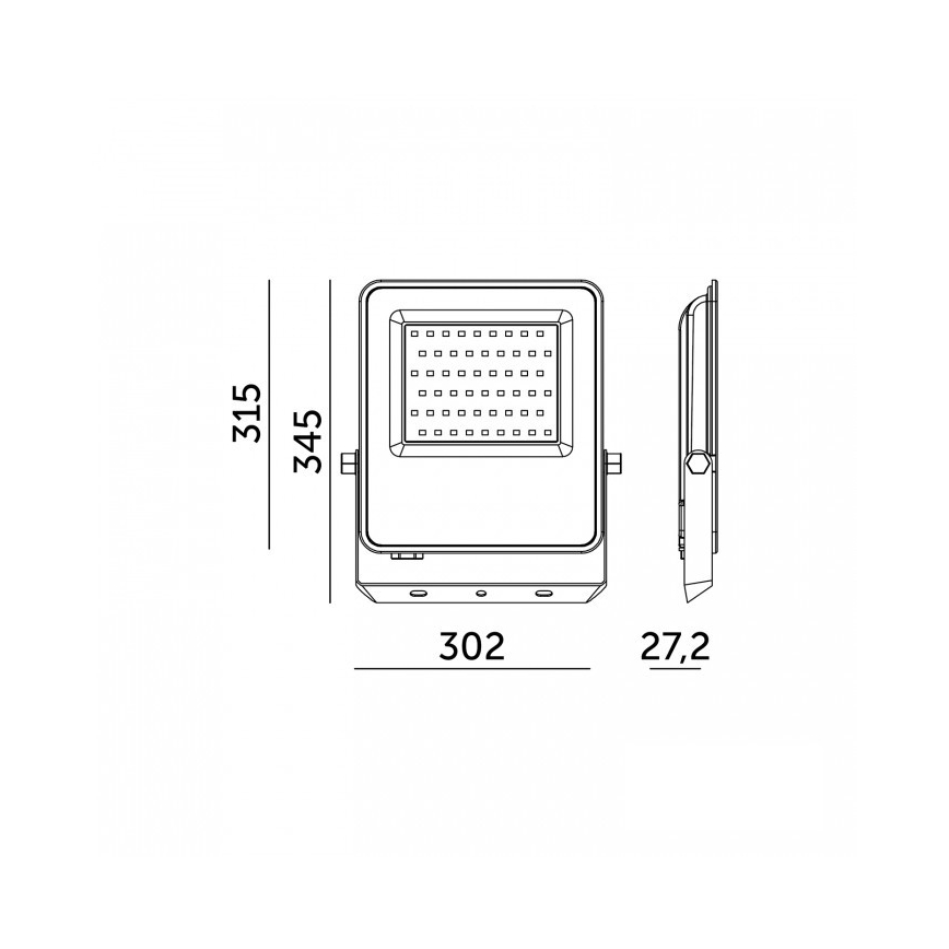Προβολέας ULSAN LED/200W/230V 4000K IP65