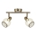 Prezent 14104 - Φωτιστικό σποτ SIENTO 2xE14/40W/230V ορείχαλκος