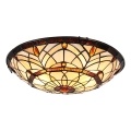 Prezent 1712 - Φωτιστικό οροφής TIFFANY 3xE27/40W/230V