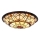 Prezent 1712 - Φωτιστικό οροφής TIFFANY 3xE27/40W/230V