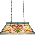Prezent 1715 - Κρεμαστό φωτιστικό με αλυσίδα TIFFANY BILLIARD 3xE27/60W/230V