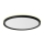 Prezent 27310 - Φωτιστικό οροφής μπάνιου LED CORDIA LED/12W/230V 3000/6000K IP54 μαύρο
