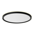 Prezent 27314 - Φωτιστικό οροφής μπάνιου LED CORDIA LED/24W/230V 3000/6000K IP54 μαύρο