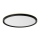 Prezent 27314 - Φωτιστικό οροφής μπάνιου LED CORDIA LED/24W/230V 3000/6000K IP54 μαύρο