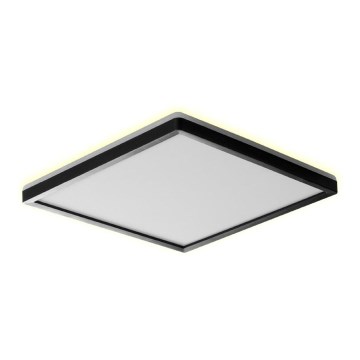 Prezent 27315 - Φωτιστικό οροφής μπάνιου LED CORDIA SQ LED/24W/230V 3000/6000K IP54 μαύρο