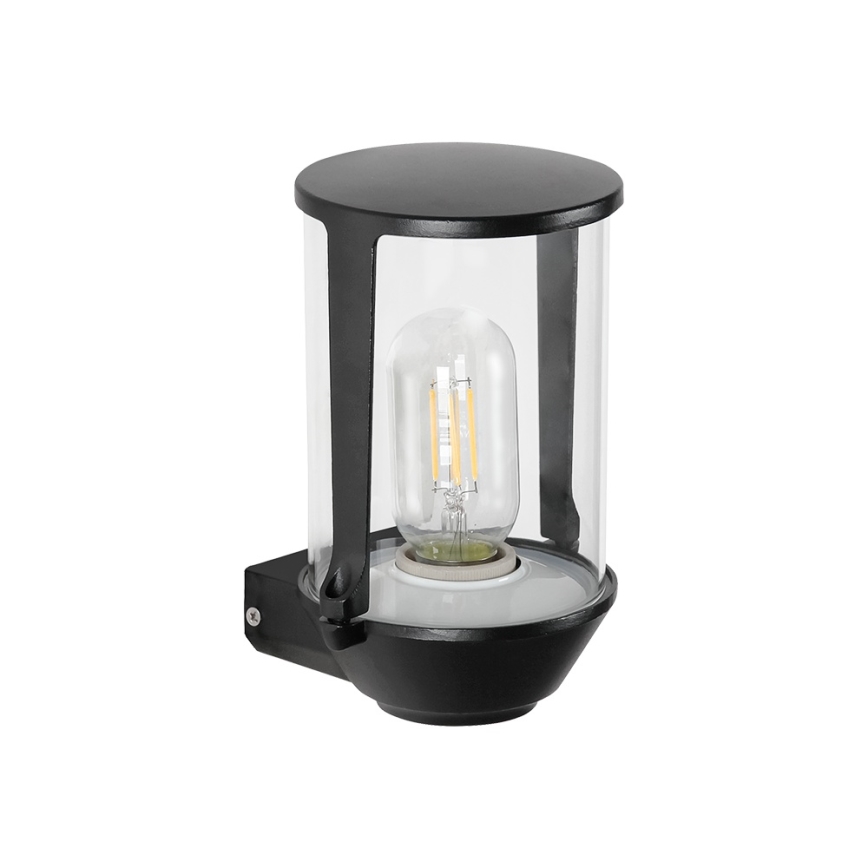 Prezent 28212A - Επιτοίχιο φωτιστικό εξωτερικού χώρου TOBBO 1xE27/35W/230V IP54 μαύρο