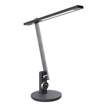 Prezent 31215 - Επιτραπέζιο φωτιστικό LED Dimmable αφής εύκαμπτο με οθόνη PUNK LED/12W/230V 3000-6500K