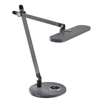 Prezent 31216 - Επιτραπέζιο φωτιστικό LED Dimmable αφής εύκαμπτο με οθόνη ZIPP LED/12W/230V 3000-6500K