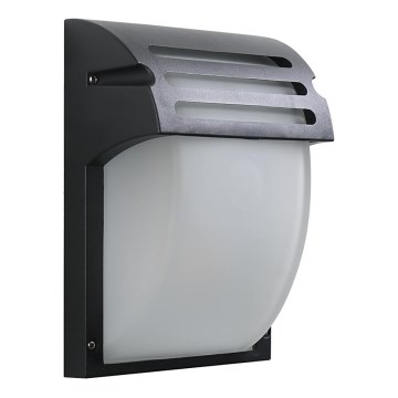 Prezent 39038 - Εξωτερικό επιτοίχιο φωτιστικό AMALFI 1xE27/60W/230V IP44 μαύρο
