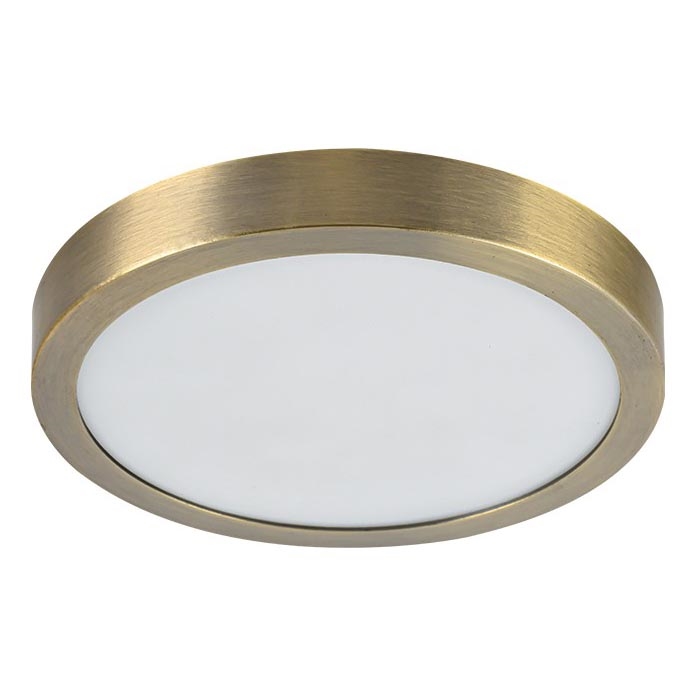 Prezent 49058 - Φωτιστικό οροφής LED LENYS LED/9W/230V 4000K διάμετρος 12 cm ορείχαλκος