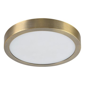 Prezent 49059 - Φωτιστικό οροφής LED LENYS LED/15W/230V 4000K διάμετρος 17,5 cm ορείχαλκος