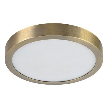 Prezent 49060 - Φωτιστικό οροφής LED LENYS LED/22W/230V 4000K διάμετρος 22,5 cm ορείχαλκος