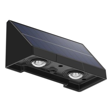 Prezent 65281 - Ηλιακό φωτιστικό τοίχου LED MUSE LED/3,7V IP44 1200 mAh